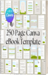 250-Page Canva eBook & Workbook Template