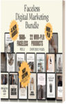 22 Faceless Digital Marketing MRR Products