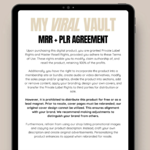 22 Faceless Digital Marketing MRR Products