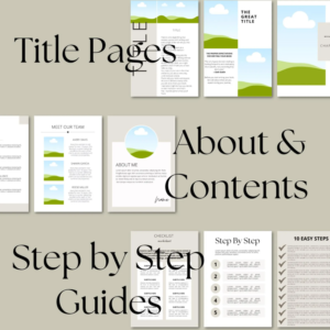 250-Page Canva eBook & Workbook Template