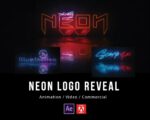 Neon Logo Reveal Video